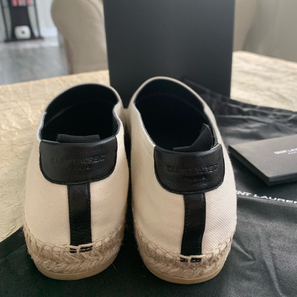 Saint Laurent canvas espadrilles (sz 40.5) - Picture 4 of 6